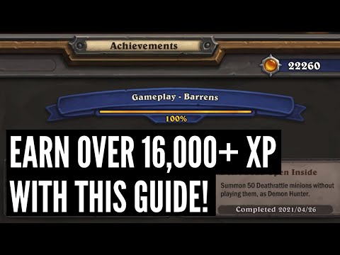 A Complete Achievement Guide for Forged in the Barrens! Earn over 16,000 XP!