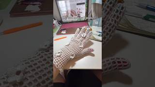 Pattern by @munsanara #fypシ #crochet #crochetideas #handmade #crochetgloves #crochetfashion #gloves