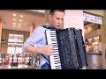 Vivaldi STORM – Flashmob at Vilnius Railway Station. Martynas Levickis & SinChronic quartet