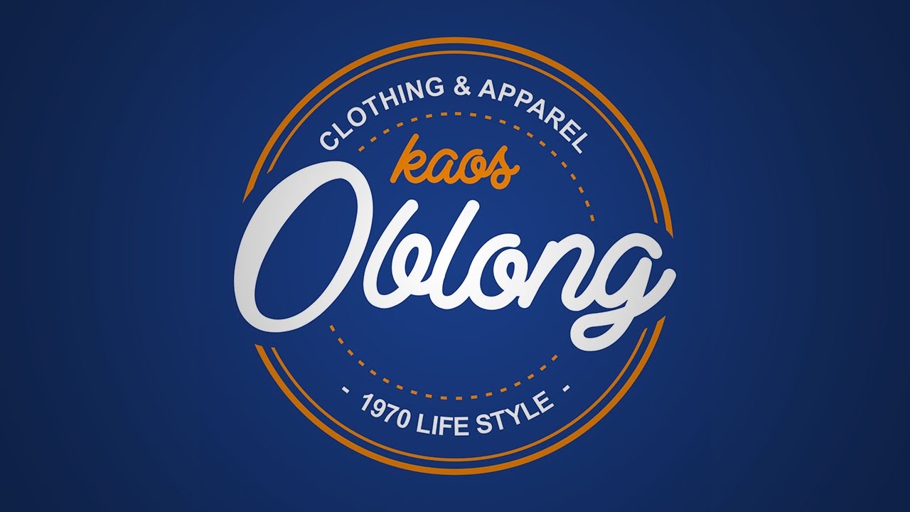 Creating Label Design Kaos Oblong - CorelDraw Tutorials - YouTube