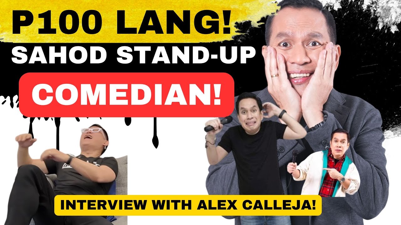 100 Pesos Kada Sampa As Stand-up Comedian Ngayon Netflix Na |Alex Calleja Interview with Chinkee Tan