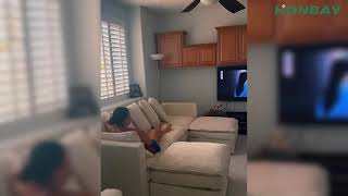 HONBAY Cloud Collection | Plush Corduroy Sleeper Sofa for Cozy Living