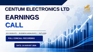 Centum Electronics Ltd Q1 FY2026-27 Earnings Conference Call | CENTUM | ALFAFINDER