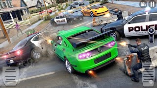 Police Car Driving Chase Simulator 3D - Real Multi-Story Police Car Driver - Android GamePlay #1 screenshot 5