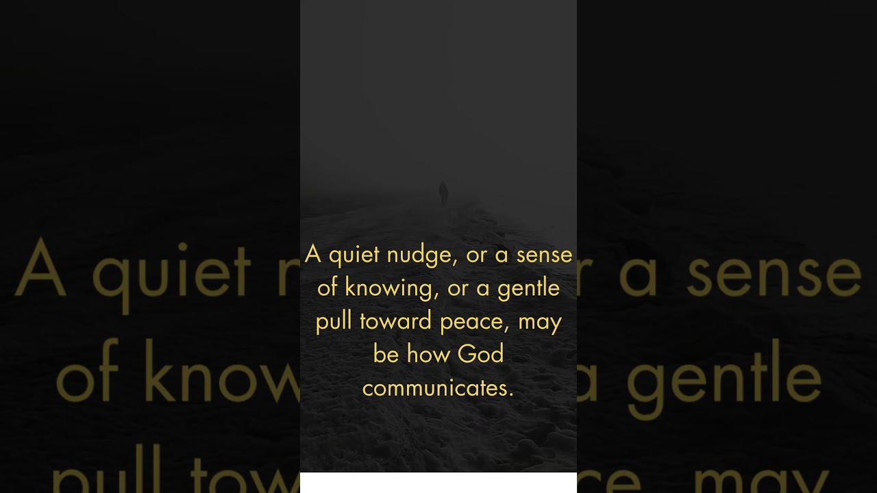 God Speaks in Silence