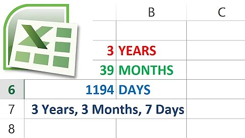 How to Calculate Days Months and Years between Two Dates in Excel - DayDayNews