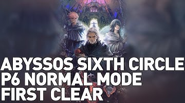 FFXIV - Abyssos: The Sixt Circle NORMAL First Clear/Reaction (P6N)