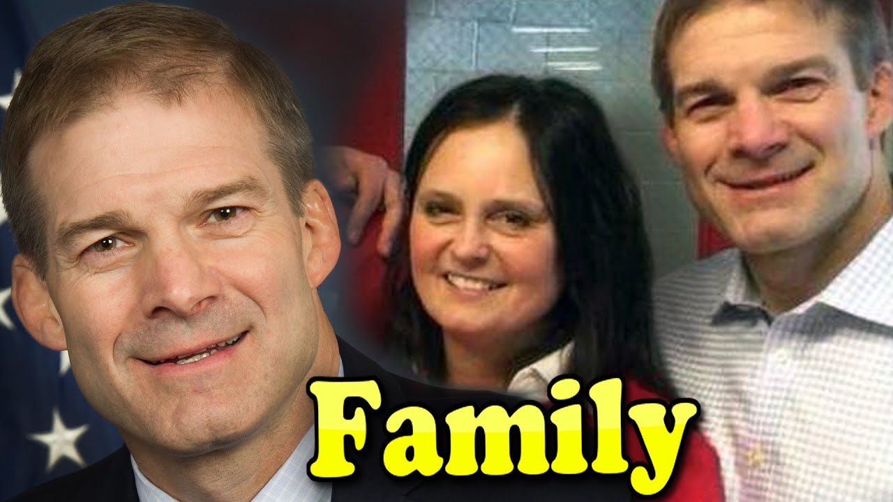 Jim Jordan Family With Daughter,Son Wife Polly Jordan 2020