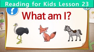 Reading for Kids | What Am I? | Unit 23 | Guess the Animal screenshot 5