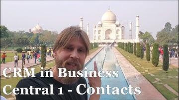 Dynamics 365 Business Central: CRM in Business Central 1/12 - Contacts