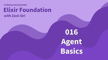 Elixir: Agent Basics - [016]