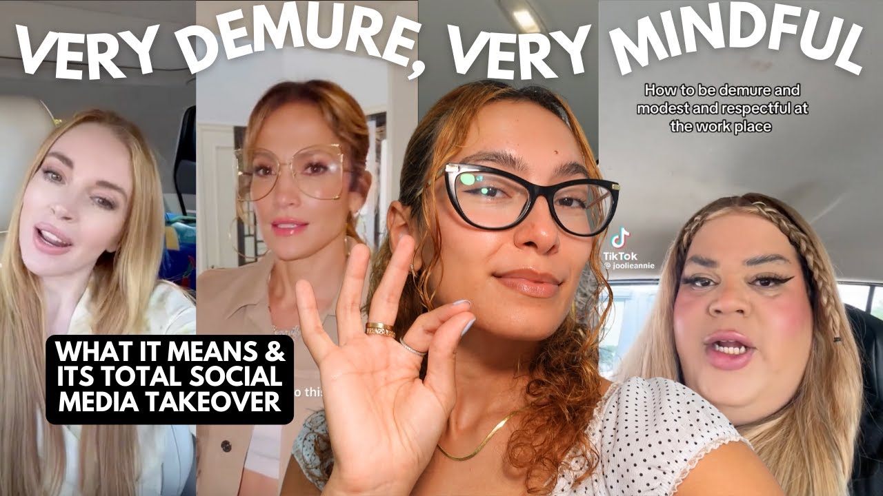 Very Demure, Very Mindful: Viral Phrase Explained - YouTube