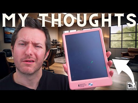 LCD Writing Tablet for Kids 11" Magnetic Colorful Doodle Board Review