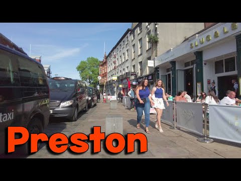 Sunny Saturday City Walk Around Preston May 27th