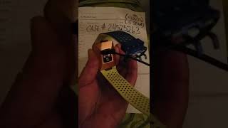Fitbit Ionic not charging