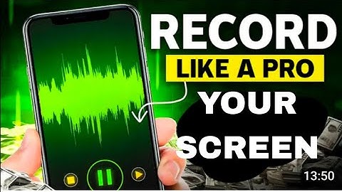 HOW TO RECORD SCREEN IN MOBILE 2025