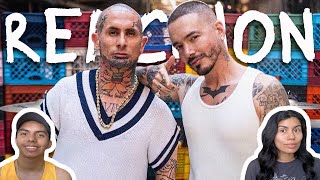 MEXICANOS REACCIONAN II Ke Personajes, J Balvin - Celosa (Video Oficial)