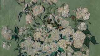 Turn Your TV Into Art 💐 Van Gogh's Roses | 1 Hour Slow Pan 4K | Mother's Day Painting