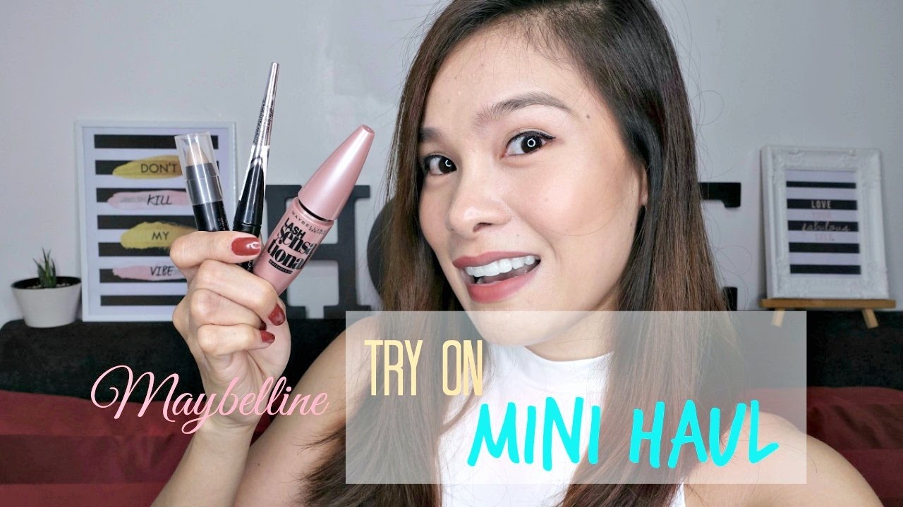 Maybelline MINI HAUL | Try On