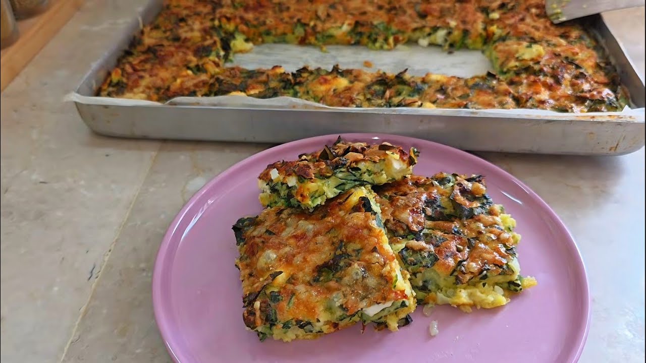 👉Hamur yoğurmadan sahura çabucak yapın 👉Protein deposu, sağlıklı, tok tutan çırpma börek 