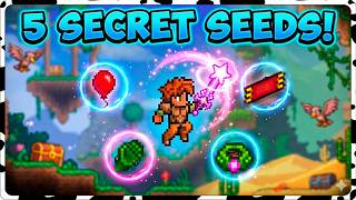 5 SECRET SEEDS TERRARIA (RED BALLON, STARFURY, MAGIC CARPET, ANKLET OF THE WIND)— MIMOSINHA