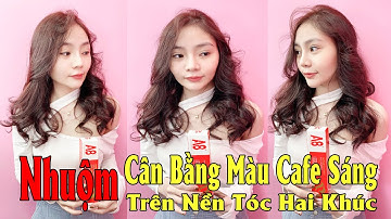 Nhuộm Cân Bằng Màu Cafe Sáng Trên Nền Tóc Hai Khúc | A8 Professional | Kevin Huy