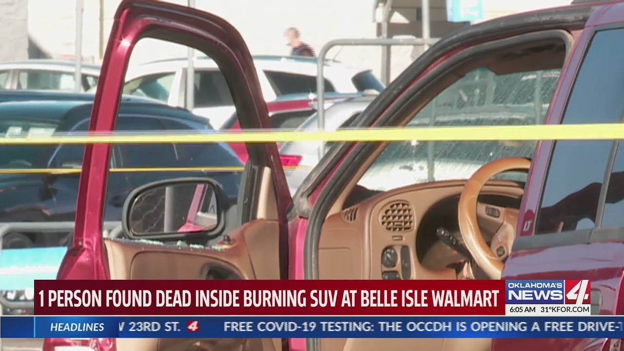 Body found inside burning SUV - YouTube