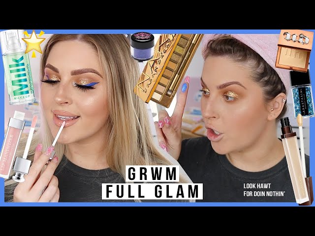 0 - 100 FULL GLAM baby! ⚡ get ready with me for netflix & chill lol