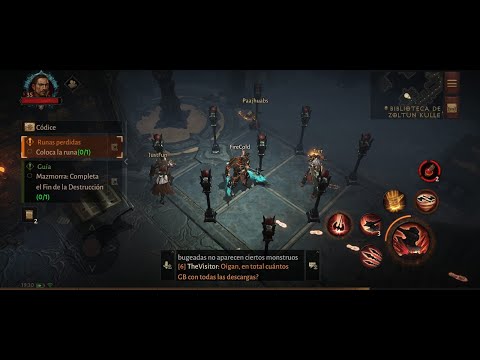 MISION RUNAS PERDIDAS ENCENDER LAS 9 LAMPARAS #DIABLOIMMORTAL