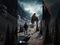 Colossal Grizzly Traverses Epic Mountain Pass #grizzly #cinematic