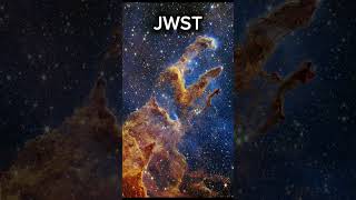 Hubble vs JWST images parts 2 #astronomy #hubble #jwst #space