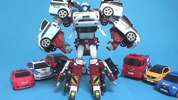 또봇 쿼트란 변신동영상 또봇 C D W R 변신자동차 장난감 Tobot Quatran Transforming Car Robot toys