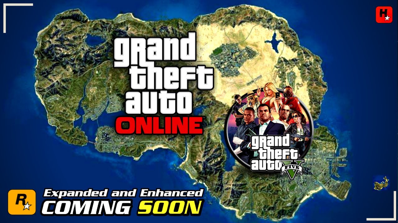 GTA V Expandido e Novo Mapa GTA Online (PS5 / Xbox Series X) 