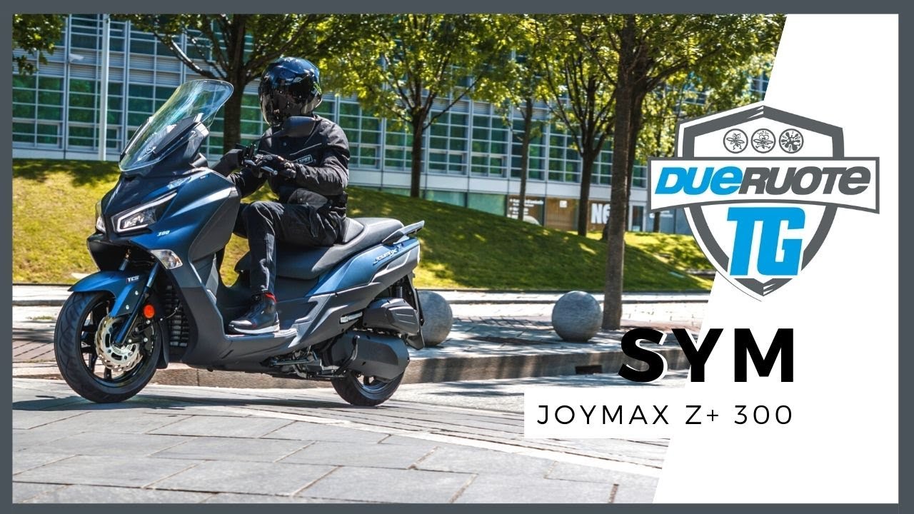 SYM JOYMAX Z+ 300: l’alternativa - DueruoteTG #68 - YouTube