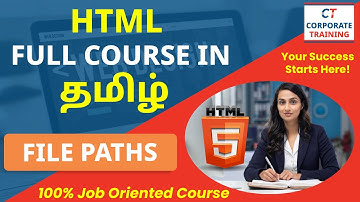 Learn HTML  File Paths in Tamil | IT Full Courses in Tamil - Session 22