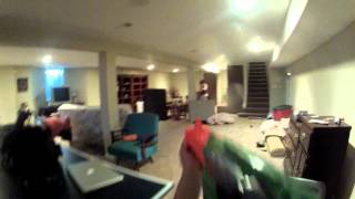 Nerf Gun Muzzle Flare Test
