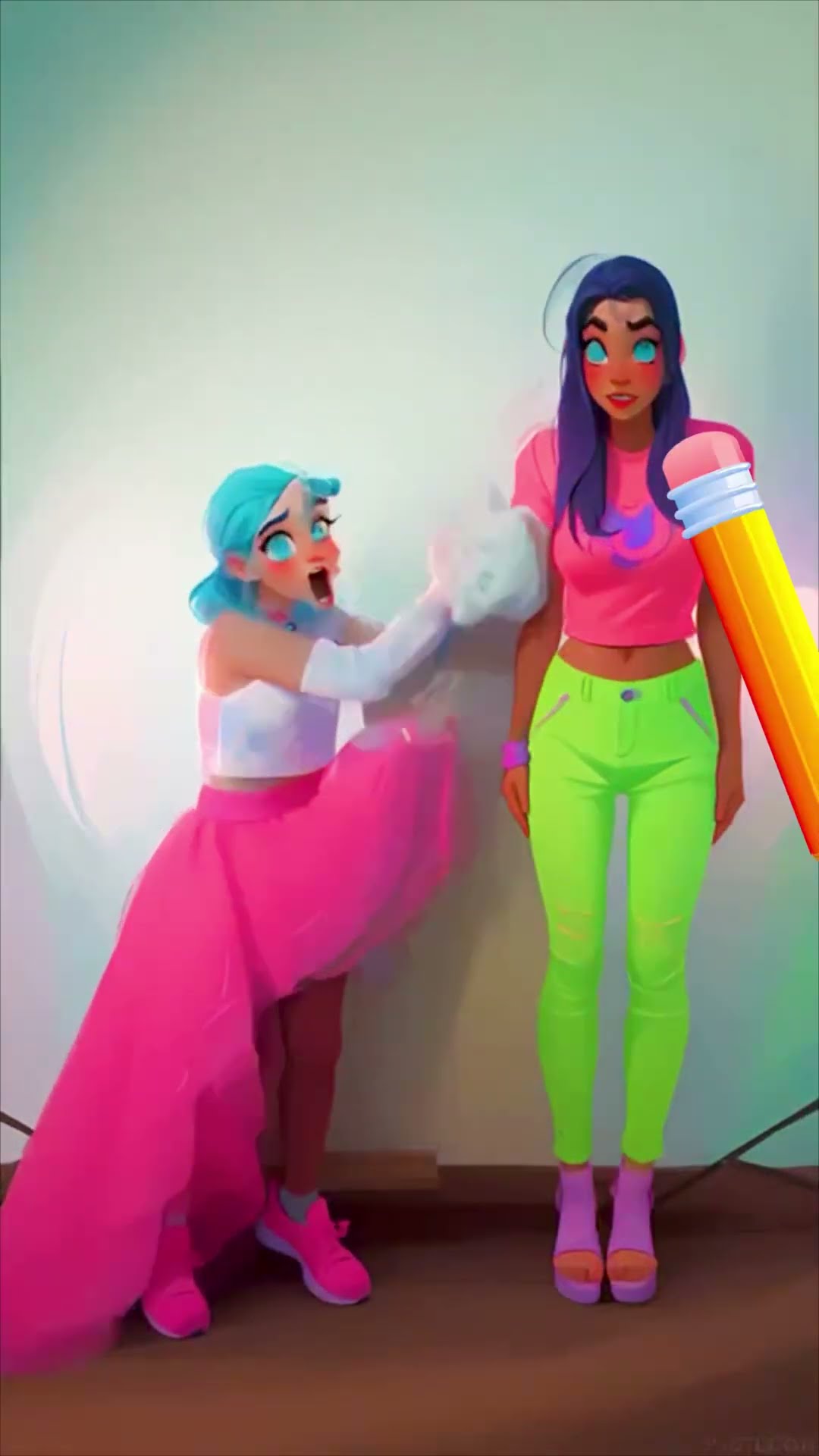 How to watch cartoon in reality?