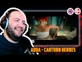 🇳🇴🇩🇰 First Time Seeing Aqua - Cartoon Heroes | TEACHER PAUL REACTS NORDIC