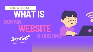 What is a website | Domain | Hosting | in Telugu