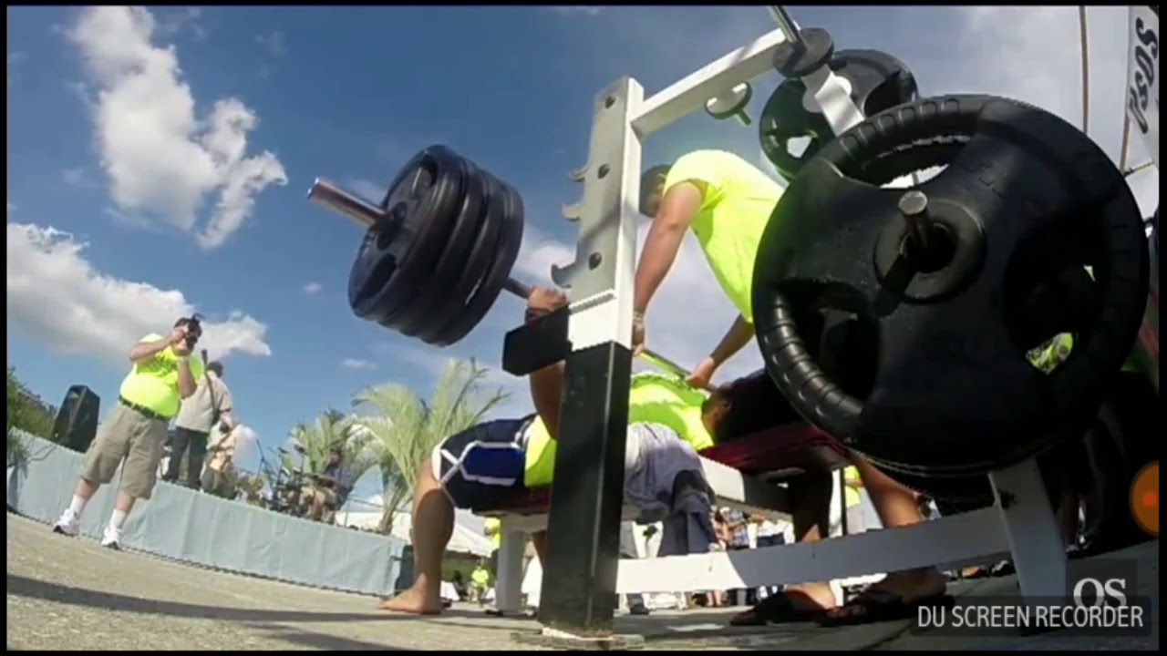 Fail bench press / Angelo Samarripa - YouTube