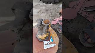 Gear ⚙️ oil cooler  #loader #caterpillar #oil #cooler #work #mechanic