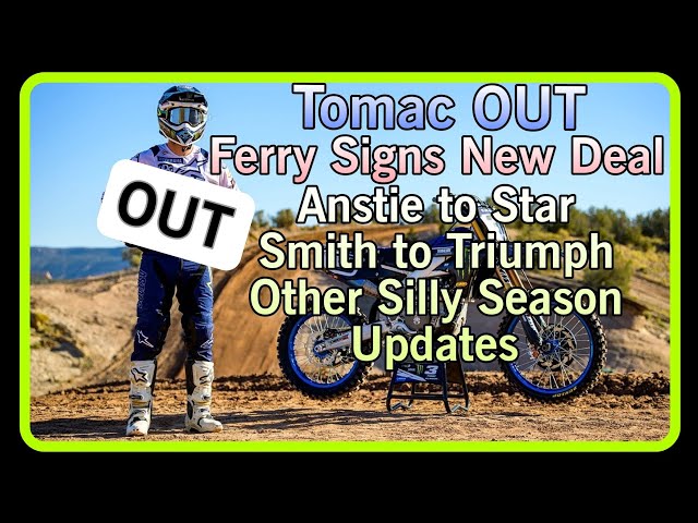 Team Changes & Tomac Update class=