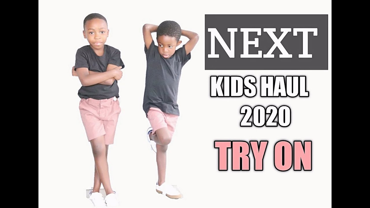NEXT KIDS HAUL & TRY ON | BOYS SUMMER COLLECTION 2020 |