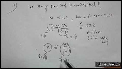 is every prime ideal is maximal, and in bollean ring is every prime ideal is maximal