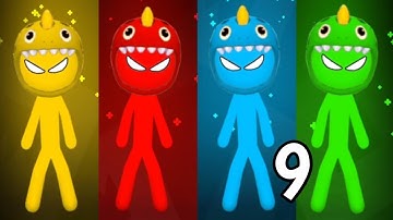 Stickman Funny Best Minigames Random Tournament - Stickman Party 1 2 3 4 Player 2023 Part #9