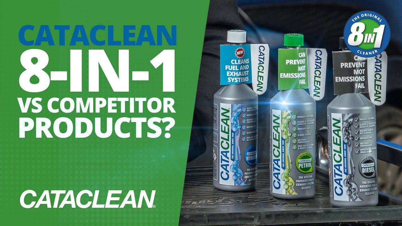 Cataclean 8-in-1 vs Competitor products - YouTube