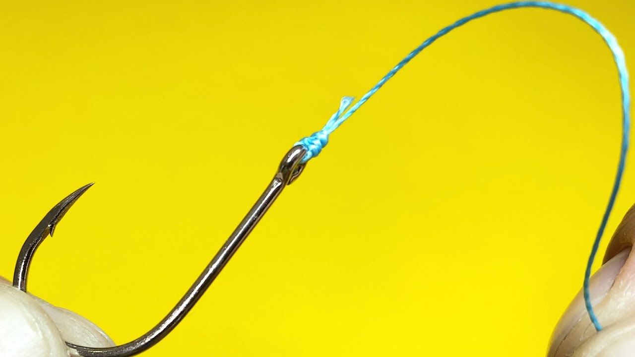 Как привязать флюрокарбон к крючку на рыбалке: подробная инструкция