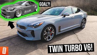 The ONE DAY 2019 Kia Stinger GT2 Modding Challenge! (Performance, Suspension, Brakes, & Aesthetics)