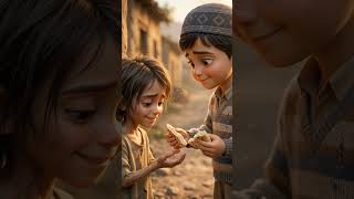 He Shared His Last Bread 🍞❤️ Islamic Kids Story Deenovia Archive