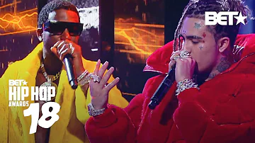 Lil Pump Performs Gucci Gang w/ Gucci Mane! | Hip Hop Awards 2018